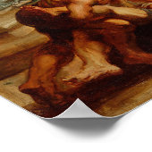 Rubens - Wunder des Heiligen Franziskus von Paola Poster (Ecke)