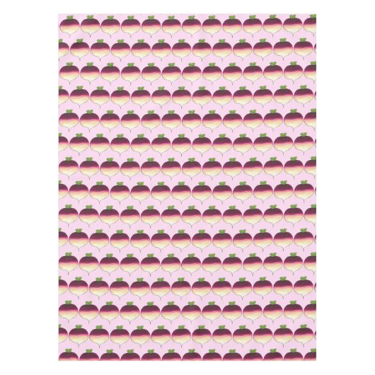 Rübenschwanz Veg Gemüsegarten Veggie Tischdecke (Vorderseite)