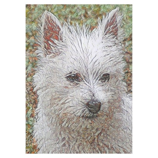 Rübentier Tischdecke (Vorderseite)