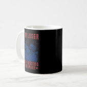 Rübermachen Wir Überqueren Den Delaware 4. Juli Vi Kaffeetasse (Vorderseite Links)