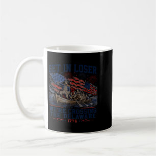 Rübermachen Wir Überqueren Den Delaware 4. Juli Vi Kaffeetasse