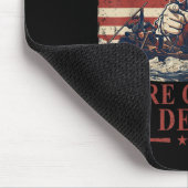 Rübermachen Wir Überqueren Den Delaware 4. Juli Vi Mousepad (Ecke)