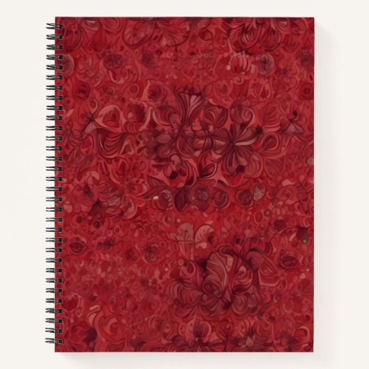 Rubí Ardiente Notizblock (Vorderseite)