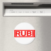 Rubi-Briefmarke Magnet (In Situ (Geschirrspüler))