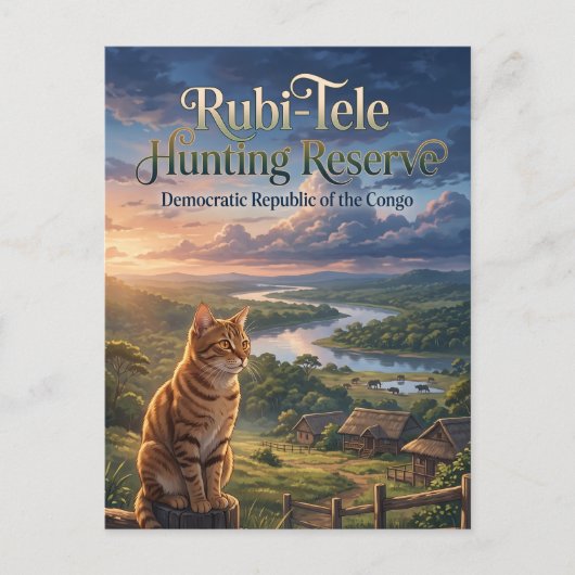 Rubi-Tele-Jagdsafari Postkarte (Vorderseite)
