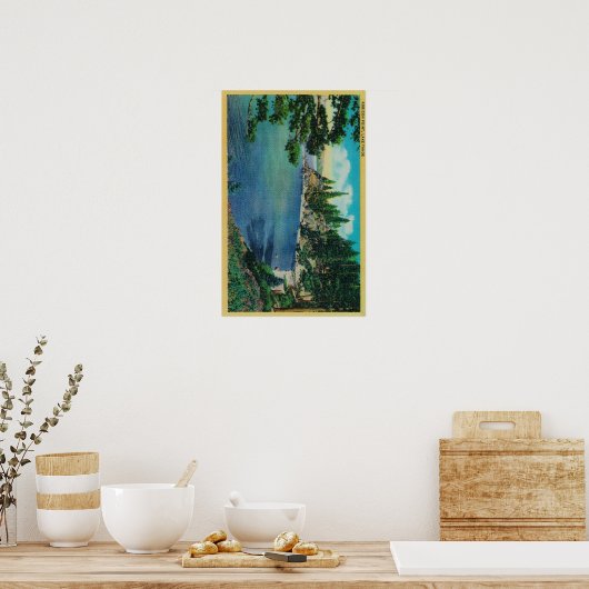 Rubicon Point View Lake Tahoe, CA Poster (Küche)