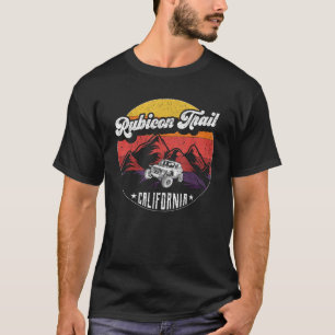 Rubicon Trail California 4x4 Geländewagen SUV T-Shirt