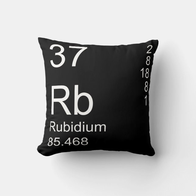 Rubidium Kissen (Vorderseite)