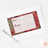 Rubies & Gold-Geschenktipps Rechteckiger Aufkleber (Umschlag)