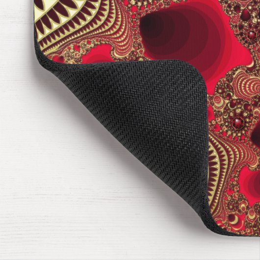 Rubies & Gold Mousepad (Ecke)