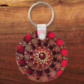 Rubies und Gold Schlüsselanhänger (Vorderseite)