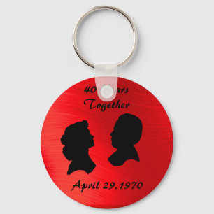 RUBIN ANNIVERSARY-KEYCHAIN SCHLÜSSELANHÄNGER