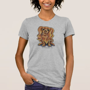 Rubin CKCS sitzen hübsches T-Shirt