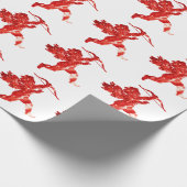 RUBIN CUPIDO GESCHENKPAPIER (Ecke)