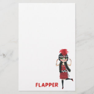 Rubin das Brüllenzwanziger jahre Briefpapier