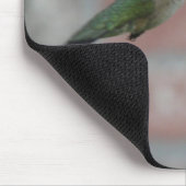 Rubin-Kehle u. Winde Mousepad (Ecke)