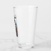 Rubin mit ihrem Bandana Glas (Links)