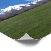 Rubin Mountains im April Poster (Ecke)