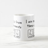 Rubin Periodenname Tasse (Mittel)