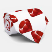 Rubin, Rubin, Rubin, Rubin, Rubin, Rubin, Rubin, Krawatte (Gerollt)