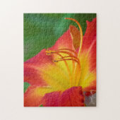 Rubin-Spinnentag-Lilie Puzzle (Vertikal)