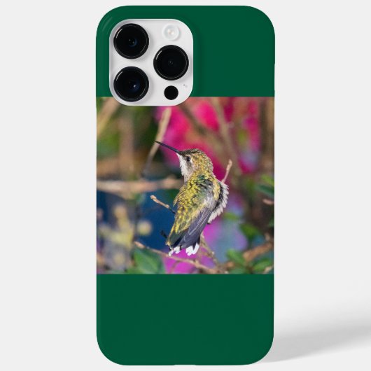 Rubinkehlkolibri Case-Mate iPhone hülle (Rückseite)