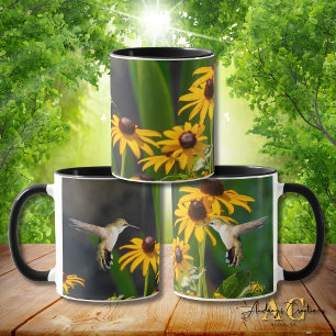 Rubinkehlkolibri "In Blackeyed Susan" Tasse