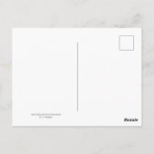 Rubinkehlkolibri Postkarte (Rückseite)