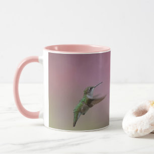 Rubinkehlkolibri rosa Akzent-Tasse Tasse