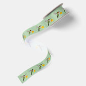 Rubinkehlkolibri Satinband (Rückseite)