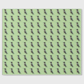 Rubinkehlkolibri-Vogelfotografie Geschenkpapier (Flach)