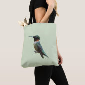 Rubinkehlkolibri-Vogelfotografie Tasche (Von Nahem)