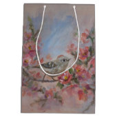 Rubinkönig Goldhähnchen Mittlere Geschenktüte (Rückseite)
