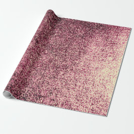 Rubino Burgud Glass Gold Glass Ombre Abstrakt Geschenkpapier