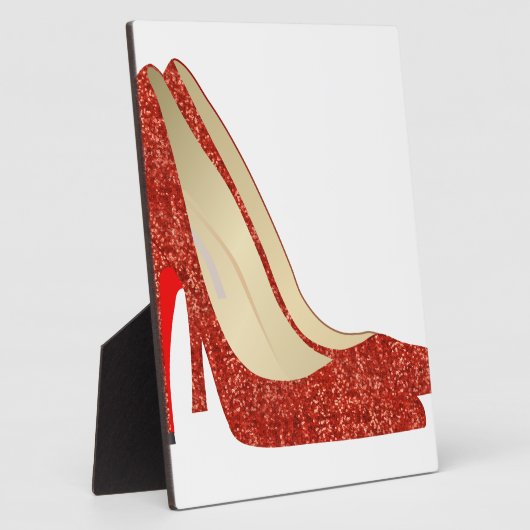 Rubinschuhe Fotoplatte (Seite)