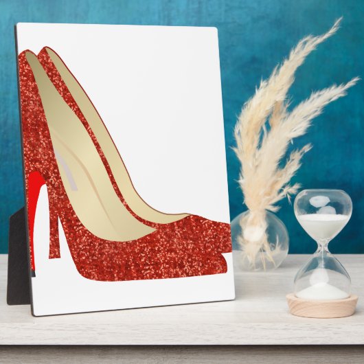 Rubinschuhe Fotoplatte (Seite)