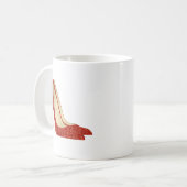 Rubinschuhe Kaffeetasse (Vorderseite Links)