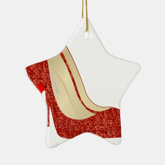 Rubinschuhe Keramikornament (Rechts)