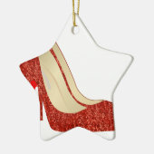 Rubinschuhe Keramikornament (Links)