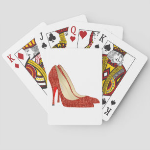 Rubinschuhe Spielkarten