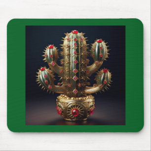 Rubinverzierter Saguaro Mousepad