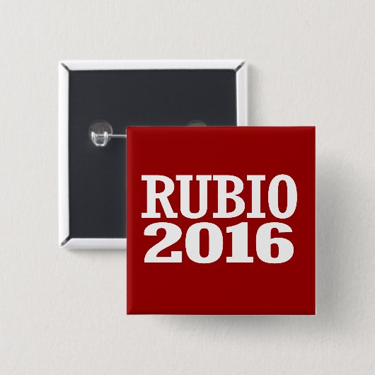 RUBIO 2016 BUTTON (Vorne & Hinten)