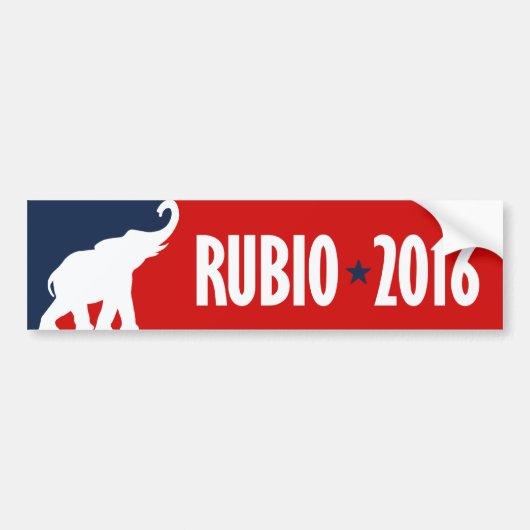 RUBIO 2016 SPORTBUMPER - .PNG AUTOAUFKLEBER (Vorne)