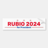 Rubio 2024 Autoaufkleber (Vorne)