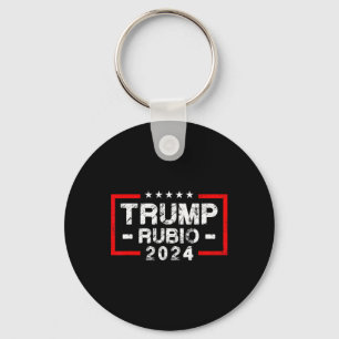 Rubio 2024 Flag - Wahlpräsident 2024 Schlüsselanhänger
