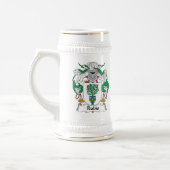 Rubio-Familienwappen Bierglas (Links)