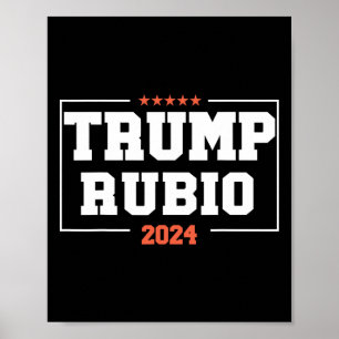Rubio für die US-Präsidentschaftswahl 2024 Poster