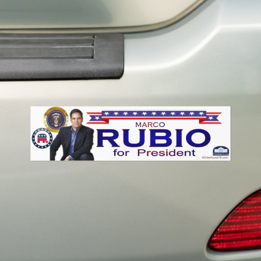 Rubio für Präsidenten Autoaufkleber (Auf Auto)