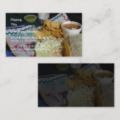 Rubios Fischetaco-Nahrungsmittelmexikaner-Salsa Visitenkarte (Vorne/Hinten)