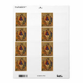 Rublev Trinity am Tisch (Vorne)